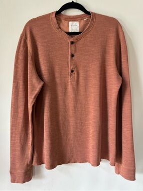 Billy Reid Long-Sleeve Henley